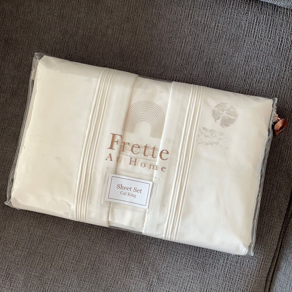 Frette at Home cal king sheet set